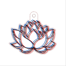Load image into Gallery viewer, Lotus 3D Fob