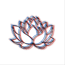 Load image into Gallery viewer, Lotus 3D Fob