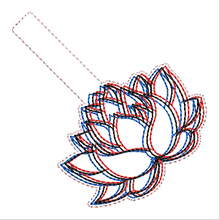 Load image into Gallery viewer, Lotus 3D Fob