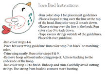 Load image into Gallery viewer, Love Birds Bunting