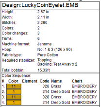 Load image into Gallery viewer, Lucky Coin Fob