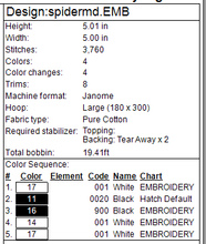 Load image into Gallery viewer, Medium Spider Bunting