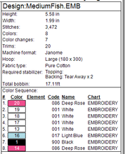 Load image into Gallery viewer, Medium Fish Bunting