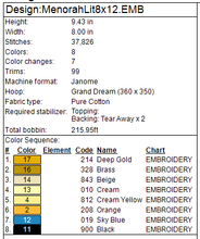 Load image into Gallery viewer, Menorah 4 Sizes
