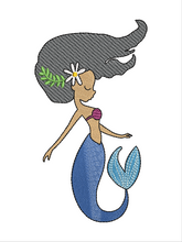 Load image into Gallery viewer, Mermaid Three 5x7