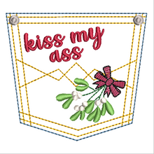 Load image into Gallery viewer, Mistletoe Pocket Ornament