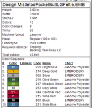 Load image into Gallery viewer, Mistletoe Pocket Ornament