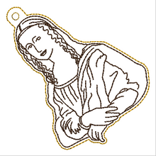 Load image into Gallery viewer, Mona Lisa Ornament
