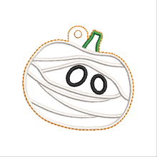 Load image into Gallery viewer, Mummy Pumpkin Fob