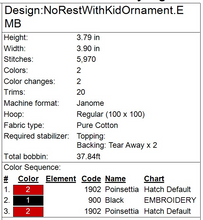 Load image into Gallery viewer, No Rest With Kid Ornament