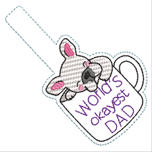 Load image into Gallery viewer, World's Okayest Dad Fob