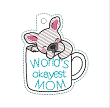 Load image into Gallery viewer, World's Okayest Dad Fob