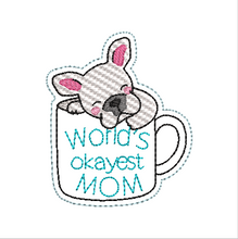 Load image into Gallery viewer, World's Okayest Dad Fob