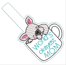 Load image into Gallery viewer, World's Okayest Dad Fob