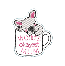 Load image into Gallery viewer, World's Okayest Dad Fob