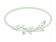 Load image into Gallery viewer, Oval Berry Frame