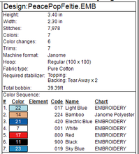 Load image into Gallery viewer, Peace Pop Fob