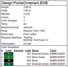 Load image into Gallery viewer, Pickle Ornament