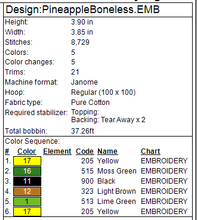 Load image into Gallery viewer, ITH Boneless Pineapple Ornament