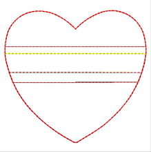 Load image into Gallery viewer, Heart Buddy 4x4 Zipper Bag