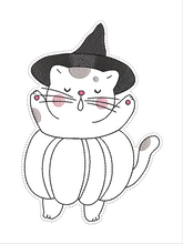 Load image into Gallery viewer, Pumpkin Party Cat Bunting