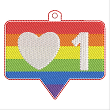 Load image into Gallery viewer, Rainbow One Love Ornament