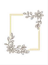 Load image into Gallery viewer, Rectangle Daisy Frame