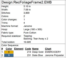 Load image into Gallery viewer, Rectangle Foliage Frame