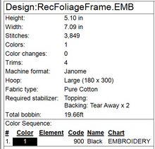 Load image into Gallery viewer, Rectangle Foliage Frame