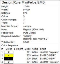 Load image into Gallery viewer, School Mini Felties
