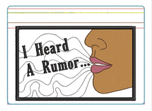 Load image into Gallery viewer, ITH Rumor 5x7 Zipper Bag