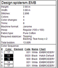 Load image into Gallery viewer, Small Spider Bunting
