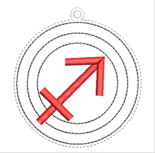 Load image into Gallery viewer, ITH Sagittarius Symbol Ornament