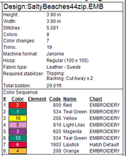 Load image into Gallery viewer, Sea Shell 4x4 Zipper Bag