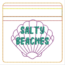 Load image into Gallery viewer, Sea Shell 4x4 Zipper Bag