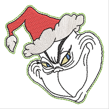 Load image into Gallery viewer, Santa Grinch Ornament