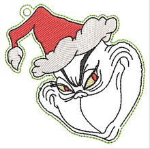 Load image into Gallery viewer, Santa Grinch Ornament