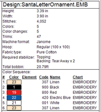 Load image into Gallery viewer, Forwarded Santa Letter Ornament