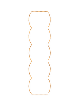 Load image into Gallery viewer, Scalloped Bookmark