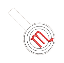 Load image into Gallery viewer, Scorpio Symbol Fob/Eyelet