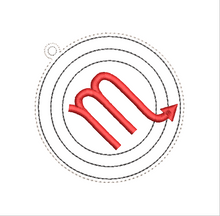 Load image into Gallery viewer, Scorpio Symbol Ornament