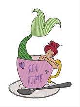Load image into Gallery viewer, Sea Time Mermaid 5x7