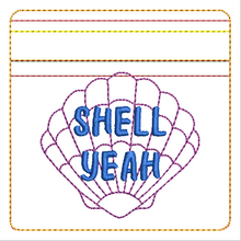 Load image into Gallery viewer, Sea Shell 4x4 Zipper Bag