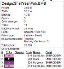 Load image into Gallery viewer, Sea Shell Fob