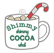 Load image into Gallery viewer, ITH Shimmy Cocoa What Mug Ornament