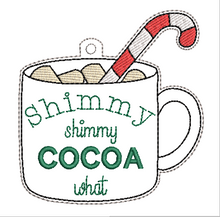 Load image into Gallery viewer, ITH Shimmy Cocoa What Mug Ornament