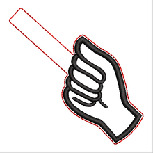 Load image into Gallery viewer, "A" Sign Language Fob
