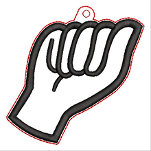 Load image into Gallery viewer, "A" Sign Language Ornament
