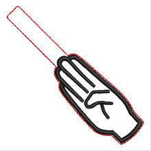 Load image into Gallery viewer, "B" Sign Language Fob
