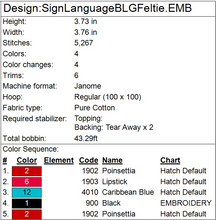 Load image into Gallery viewer, "B" Sign Language Ornament